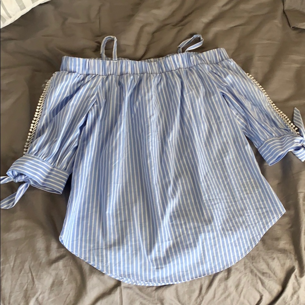 Off the shoulder shirt